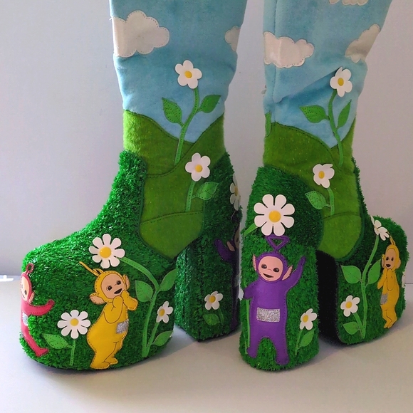 Dolls Kill Shoes - Teletubbies Hide And Seek Platforms